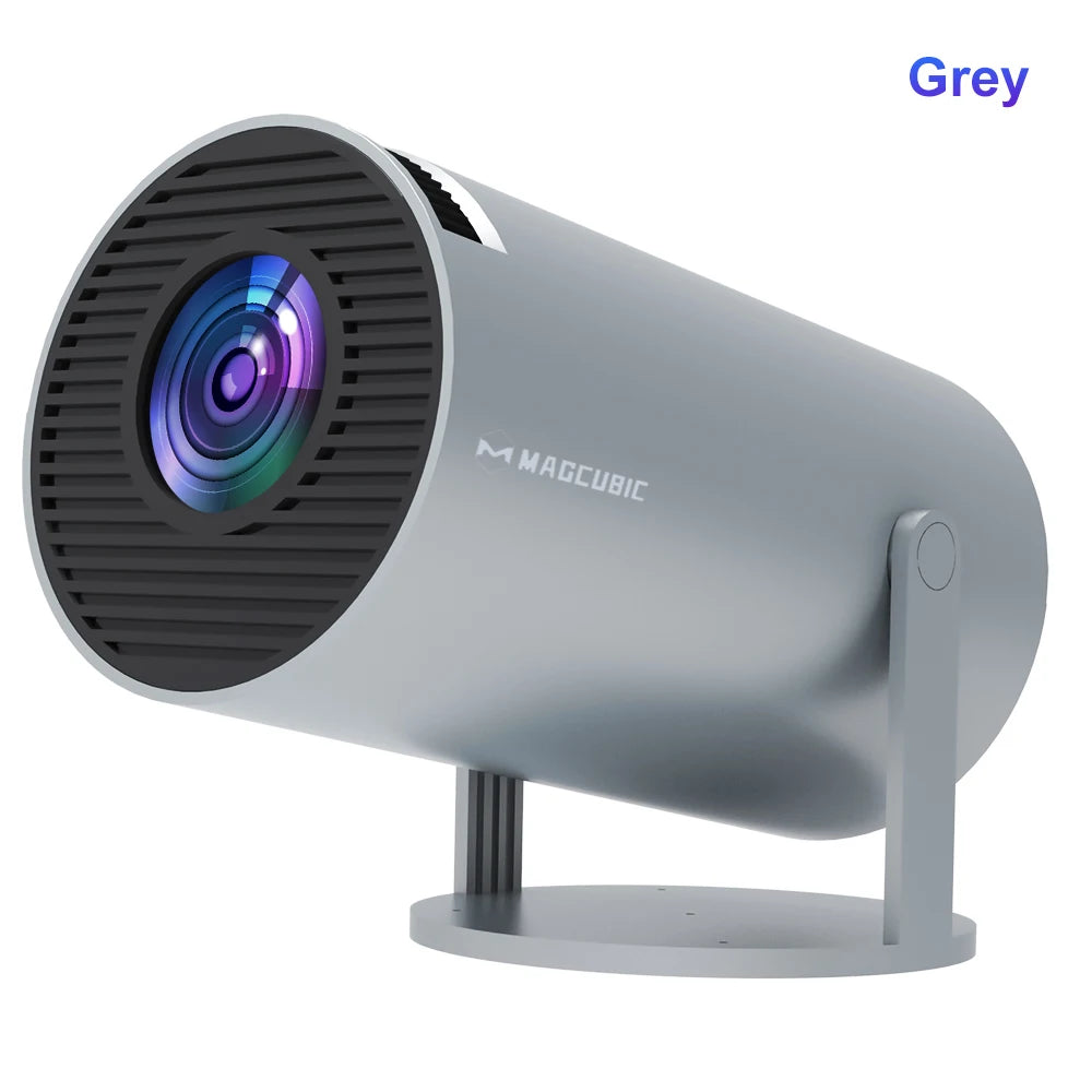 Magcubic Android 11 4K Projector WiFi6 HY300 Allwinner h713 260ANSI  BT5.0 1280*720P Dual wifi Home Theater Outdoor portable - Premium projector from Lizard Vigilante - Just $119.99! Shop now at Lizard Vigilante