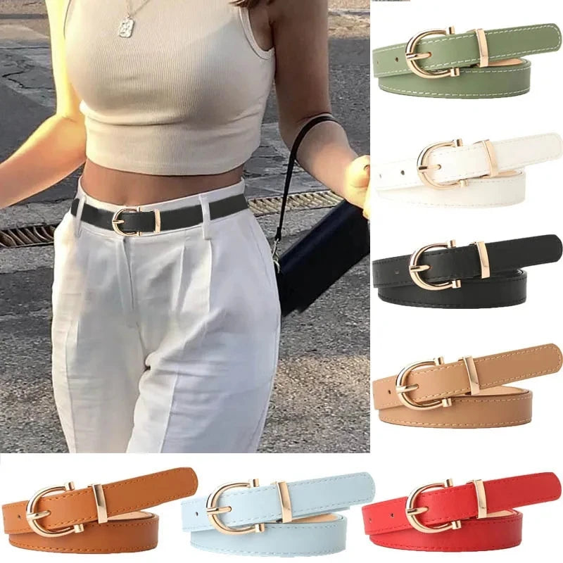 Elegant PU Leather Belt | Stylish and Versatile Waistband Belt - Premium belt from Lizard Vigilante - Just $22.88! Shop now at Lizard Vigilante