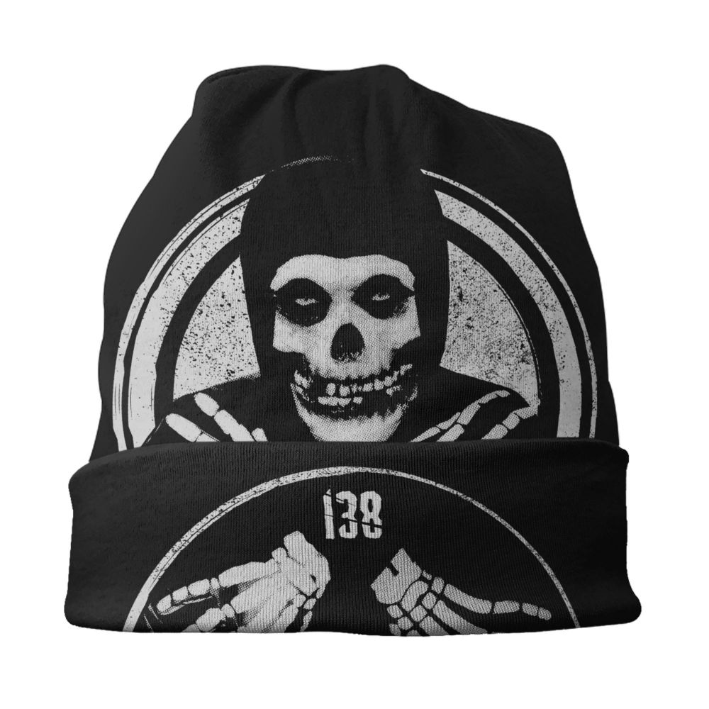 Misfits Horror Punk Rock Knit Beanie – Unisex Winter Skull Cap for Men & Women - Premium beanie from dsers - Just $19.99! Shop now at Lizard Vigilante