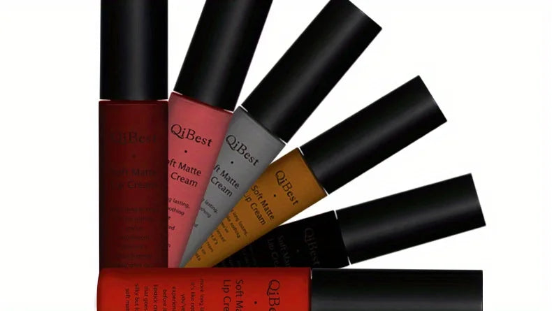 Luxurious Matte & Volumizing Lipstick - Waterproof, Long-Lasting, 20 Diverse Shades | Ideal Gift for Valentine's Day