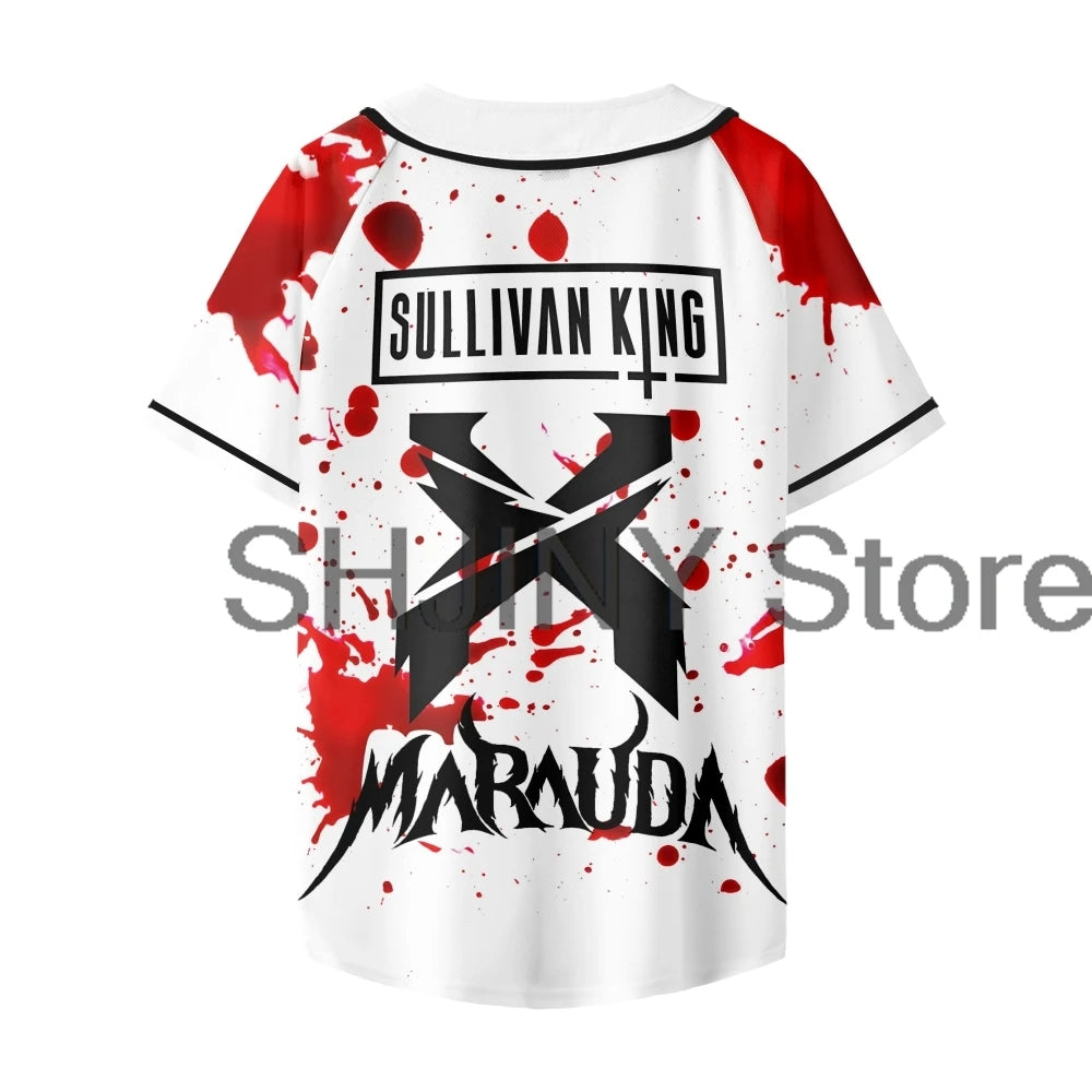 Bass Cannon Unleashed: Excision x Sullivan King x Marauda - The Ultimate Headbanger Jersey - Premium jersey from Lizard Vigilante - Just $43.88! Shop now at Lizard Vigilante