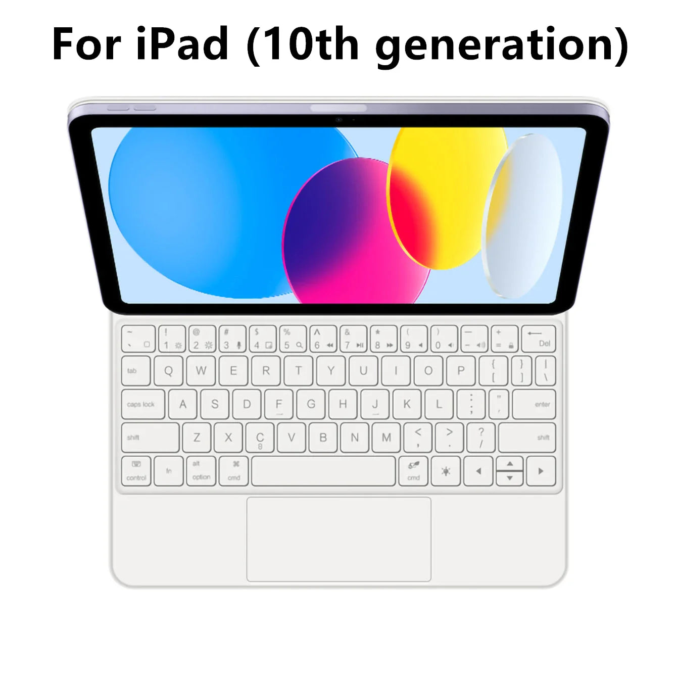 Magic Keyboard Case For iPad Pro 11 inch 12.9" M2 13 M4 Air 4th 5th ipad10 10th 10.9 Smart Cover Multi-touch Magnetic backlight