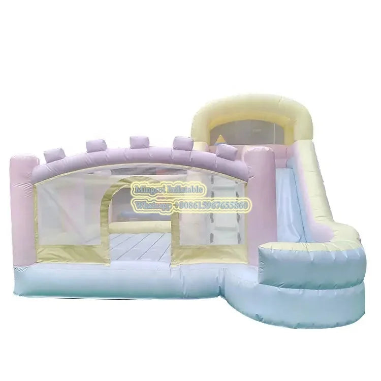 White Wedding Inflatable Bounce House & Water Slide - Fun for All Ages, with Blower Included - Premium bounce house from Lizard Vigilante - Just $1511.08! Shop now at Lizard Vigilante