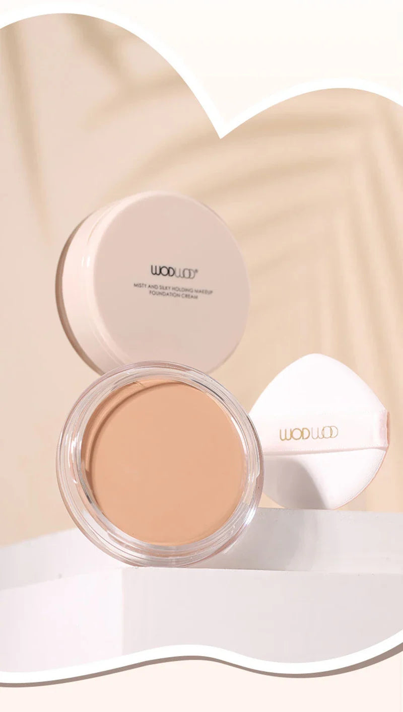 Mousse Foundation Cream Cushion Compact Moisturizing lasting Waterproofing Concealer High Coverage Foundation Korean Makeup Base