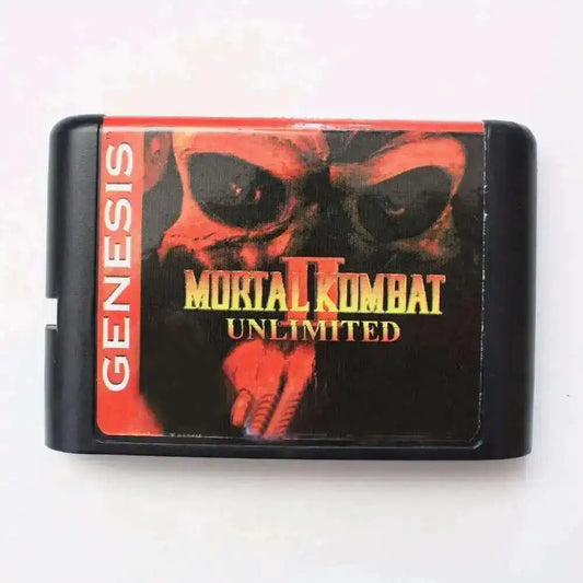 Mortal Kombat II Unlimited 16 Bit MD Game Card For Sega Mega Drive For Genesis