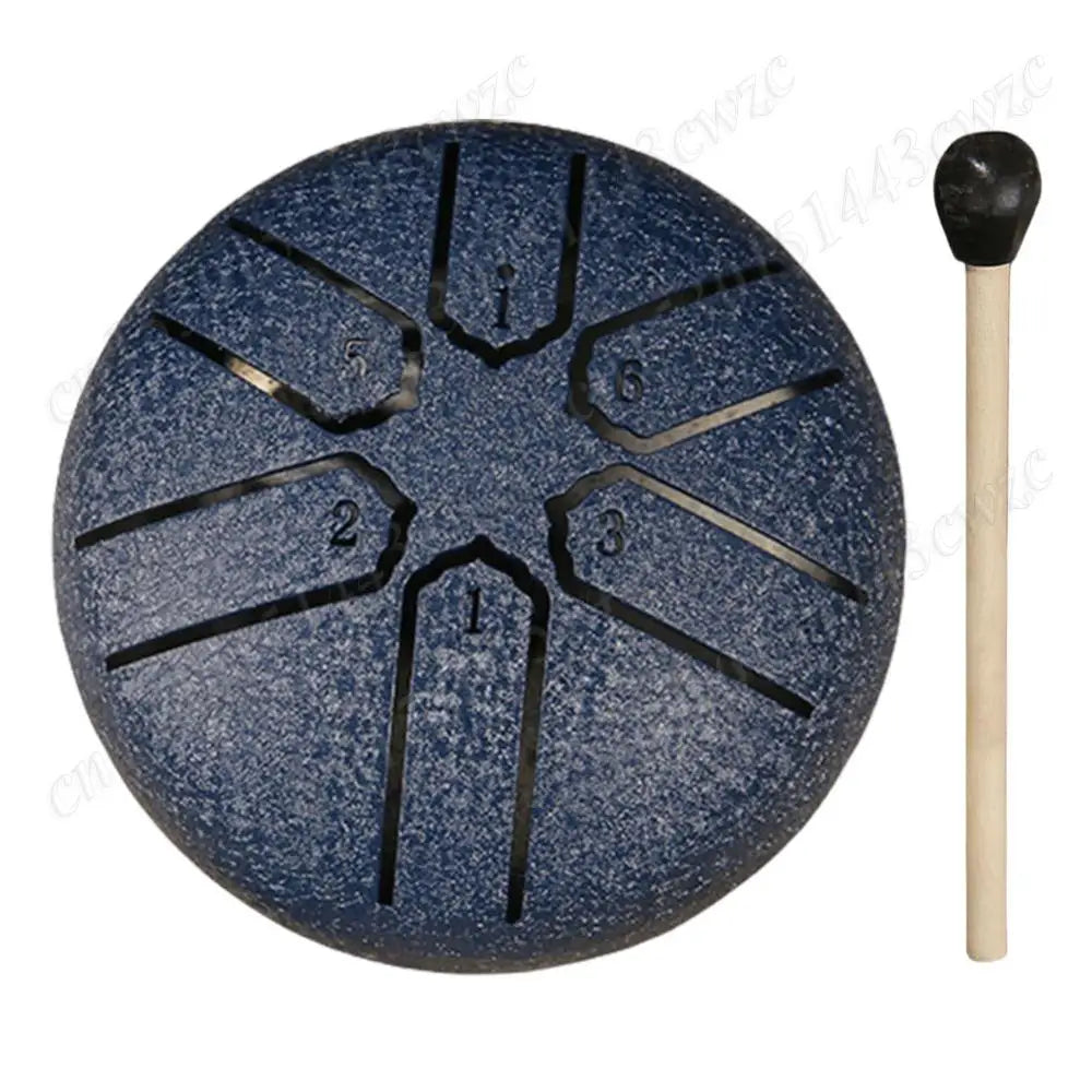 3 Inches 6-Tones Steel Tongue Drum Rain Drum for Outside Drum Instrument Mini Hand Pan Drums Musical Instruments Drum Accessorie - Premium  from Lizard Vigilante - Just $13.99! Shop now at Lizard Vigilante