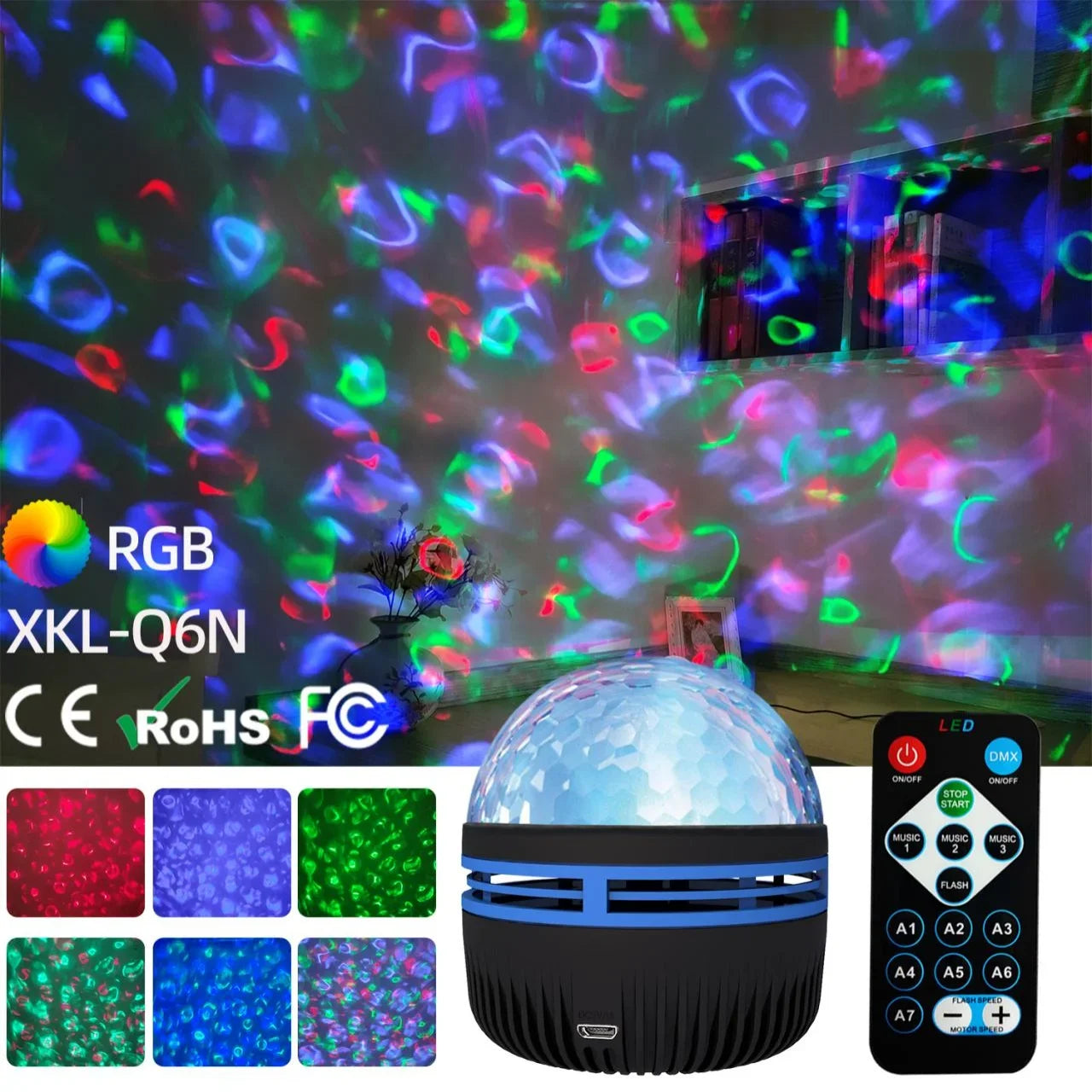 Galactic Riot RGB Aurora Projector