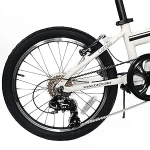 Campo 20 inch Folding Bike with 7-Speed Adjustable Stem Light Weight Frame - Premium  from Lizard Vigilante - Just $442.99! Shop now at Lizard Vigilante