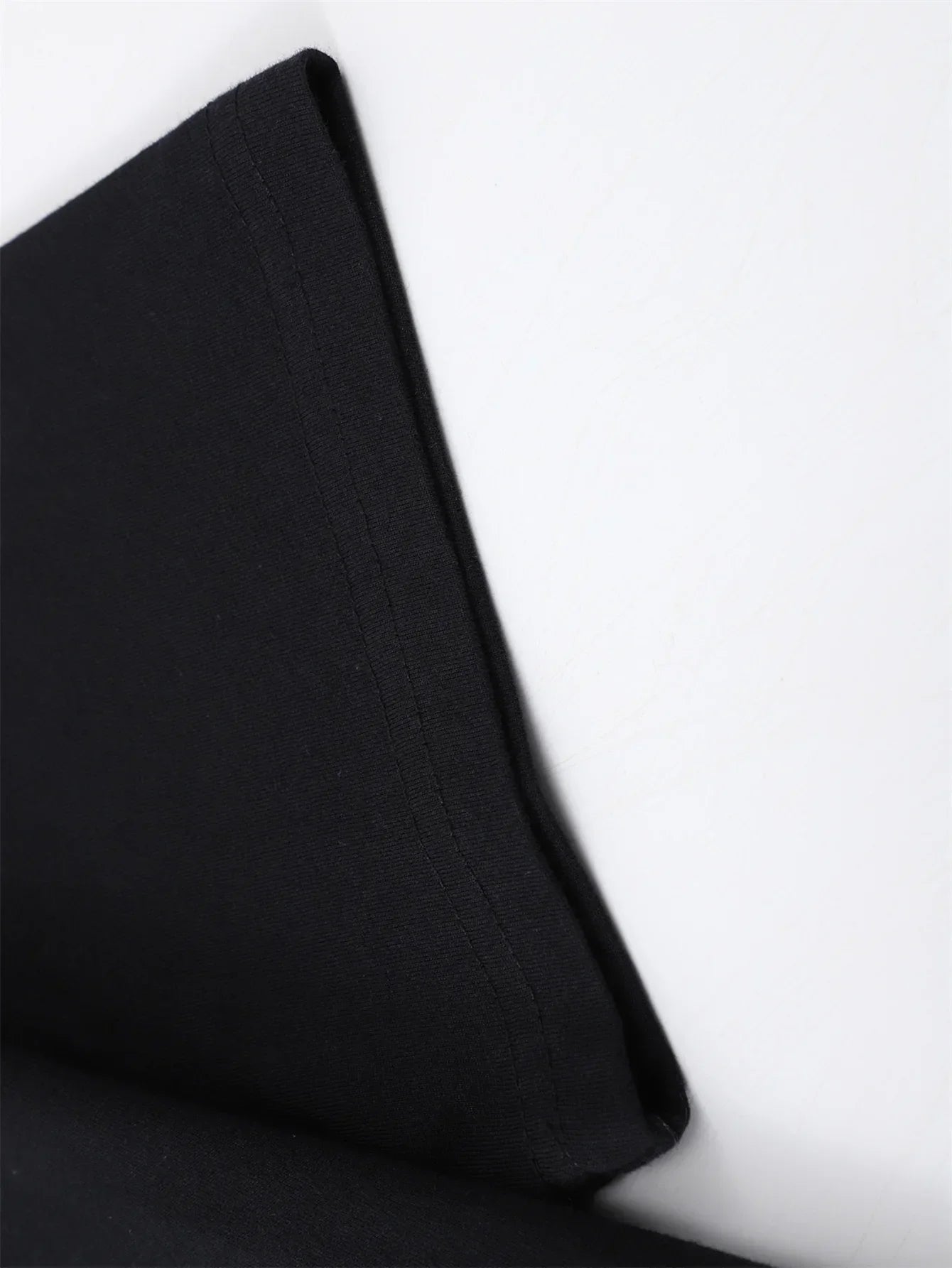 Street Chaos 300G Cotton Crew Tee – Y2K Hip-Hop Metalwave Grind for the Brave