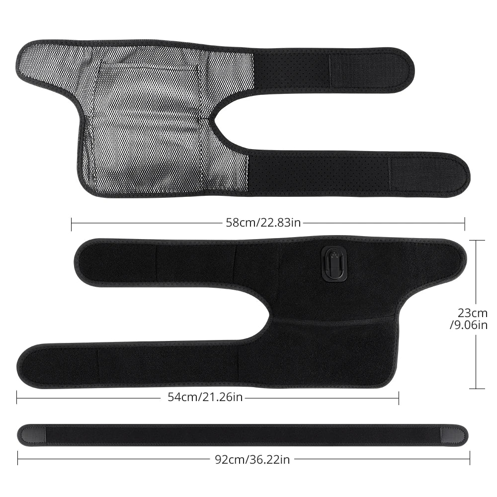 Hellfire 3-In-1 Shockwave Heated Knee Armor