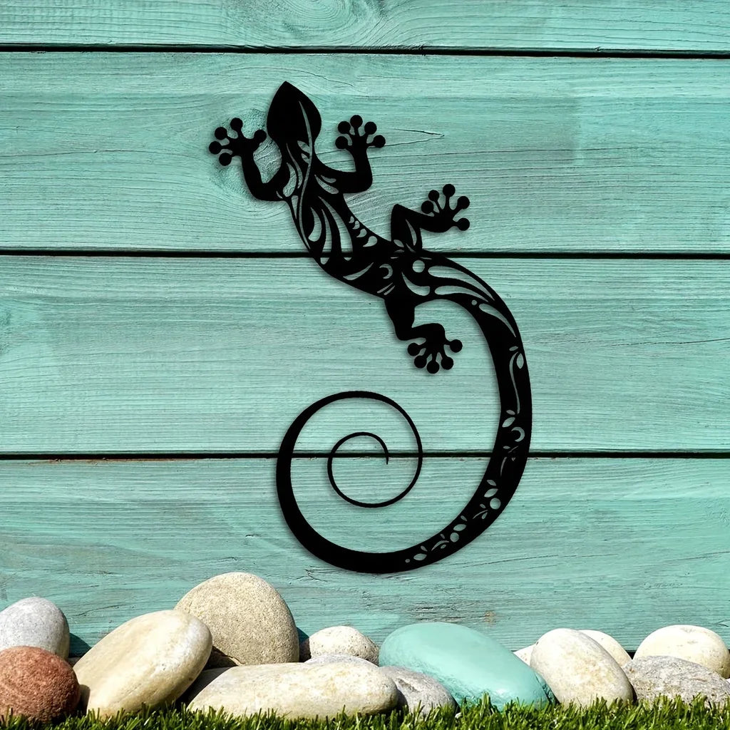 Buy A 3D Lizard Metal Wall Art - Eye-Catching Home Decor for Living Room, Bedroom, and Office Wall decor metal wall hanging - Premium Home Decor from Lizard Vigilante - Just $28.99! Shop now at Lizard Vigilante