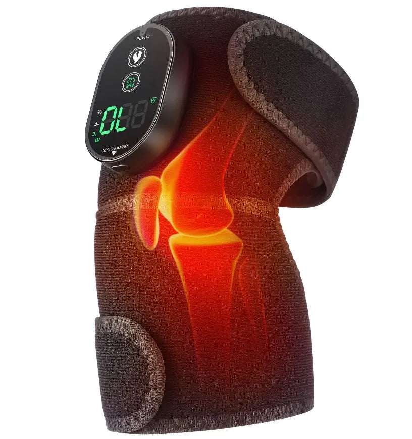 Electric Heating Knee Massager Joint Elbow Knee Pad Shoulder Pad Vibration Knee Shoulder Massage Health Care - Premium  from Lizard Vigilante - Just $23.99! Shop now at Lizard Vigilante