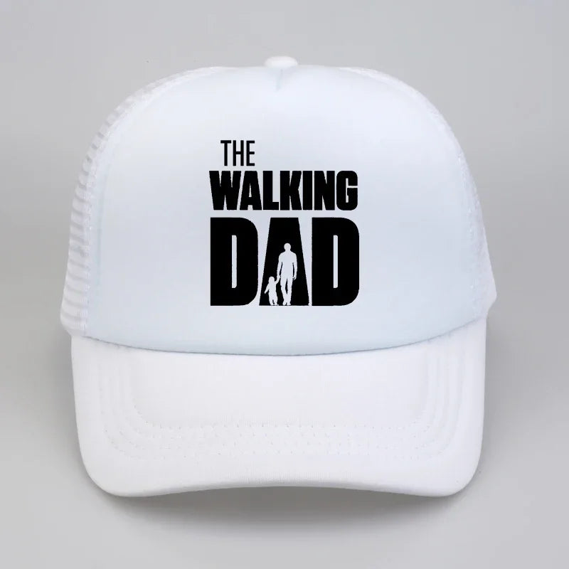 The Walking Dad Funny Fathers Day Trucker Hat Adjustable Summer Baseball Cap