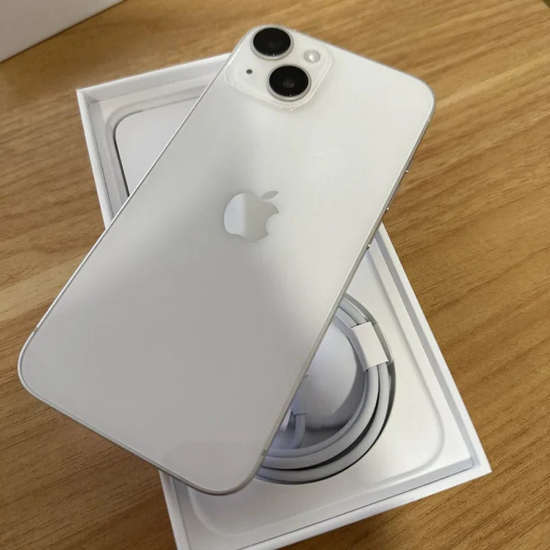 iPhone 14 International Version 1SIM+1eSIM 128/256GB ROM 6GB RAM 6.1" Genuine Super Retina OLED Face ID NFC A15 5G 98% New