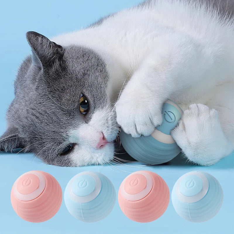 Gravity Smart Electric Rolling Ball – Interactive Rechargeable Cat Toy for Engaging Play - Premium cat toy from Lizard Vigilante - Just $19.88! Shop now at Lizard Vigilante