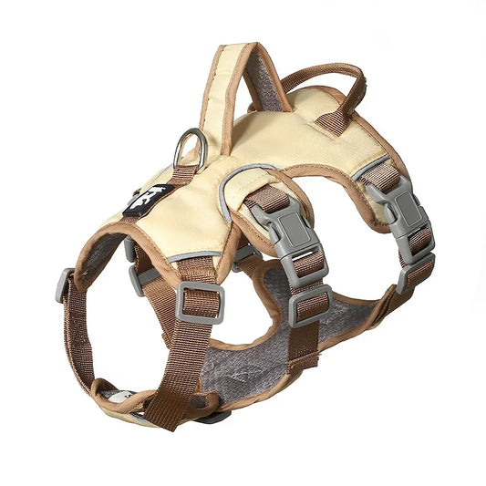 Durable Pet Dog Vest Harness Explosion-proof Big Dogs Harnesses Reflective French Bulldog Collar Shepherd Dogs Walking Supplies