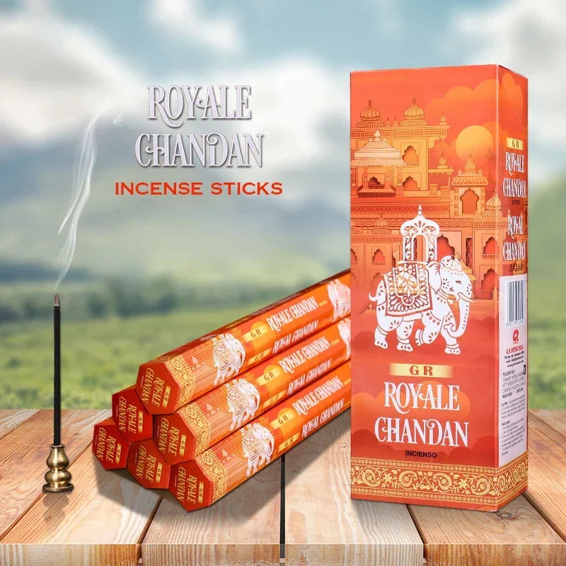 India Sandalwood Incense Sticks – Aromatherapy with Lavender, Sage, Palo Santo, and Rose Scents - Premium incense from dsers - Just $14.88! Shop now at Lizard Vigilante