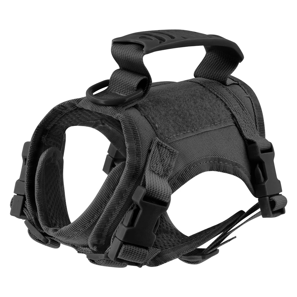 Combat Kitty Tactical Harness – Adjustable Full-Body Vest With Control Handle For Cats & Small Dogs