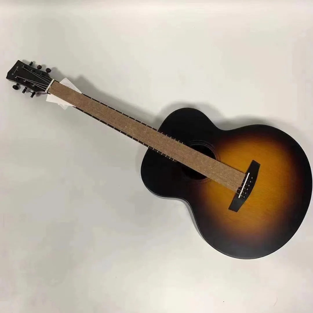 Enya EM-X1Pro Single Board Guitar 36 Inch A class Congo Mahogany Double Custom With Black Boutique Piano Bag Acoustic Guitar - Lizard Vigilante