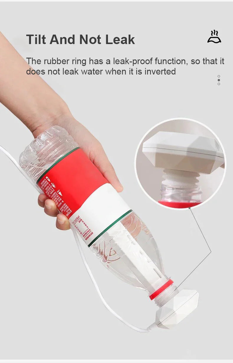 LED Lamp Air Humidifier USB Essential Oil Diffuser Car Purifier Aroma Anion Mist Maker with Romantic Light Portable Humidifier