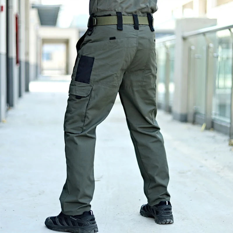 New Lizard Vigilante Men's Tactical Work Pants – Waterproof Cargo Trousers for Outdoor Training and Casual Wear - Premium Cosplay Costumes from Lizard Vigilante - Just $42.88! Shop now at Lizard Vigilante