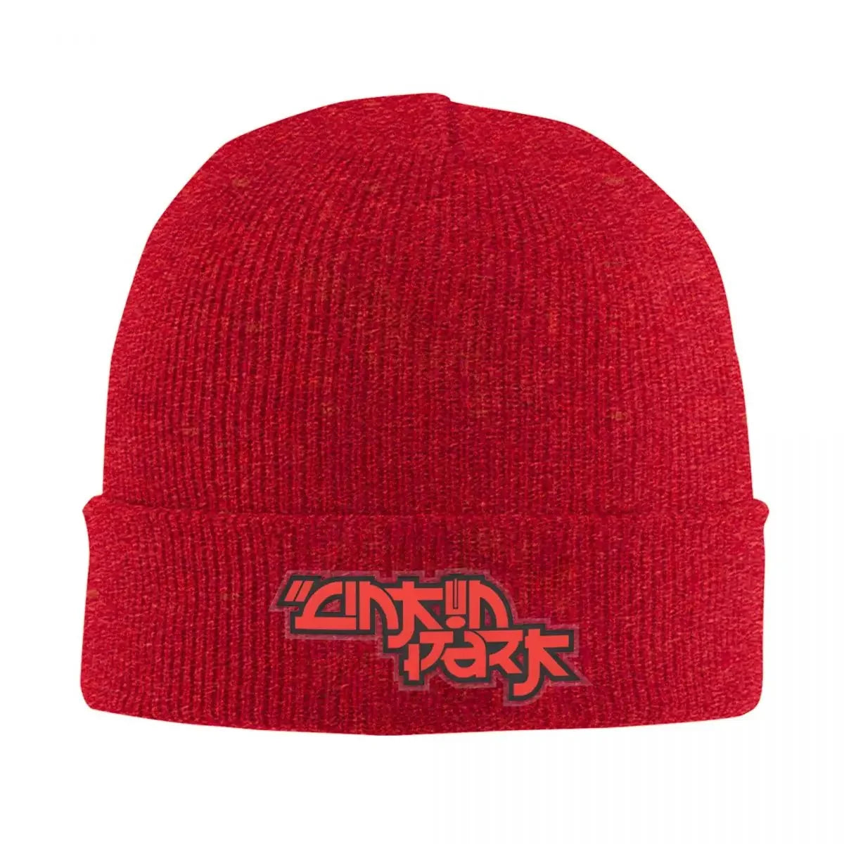 Linkin-Park Inspired Rock Band Knit Beanie – Unisex Winter Hat for Style, Warmth & Outdoor Vibes - Premium unisex beanie from Lizard Vigilante - Just $19.88! Shop now at Lizard Vigilante