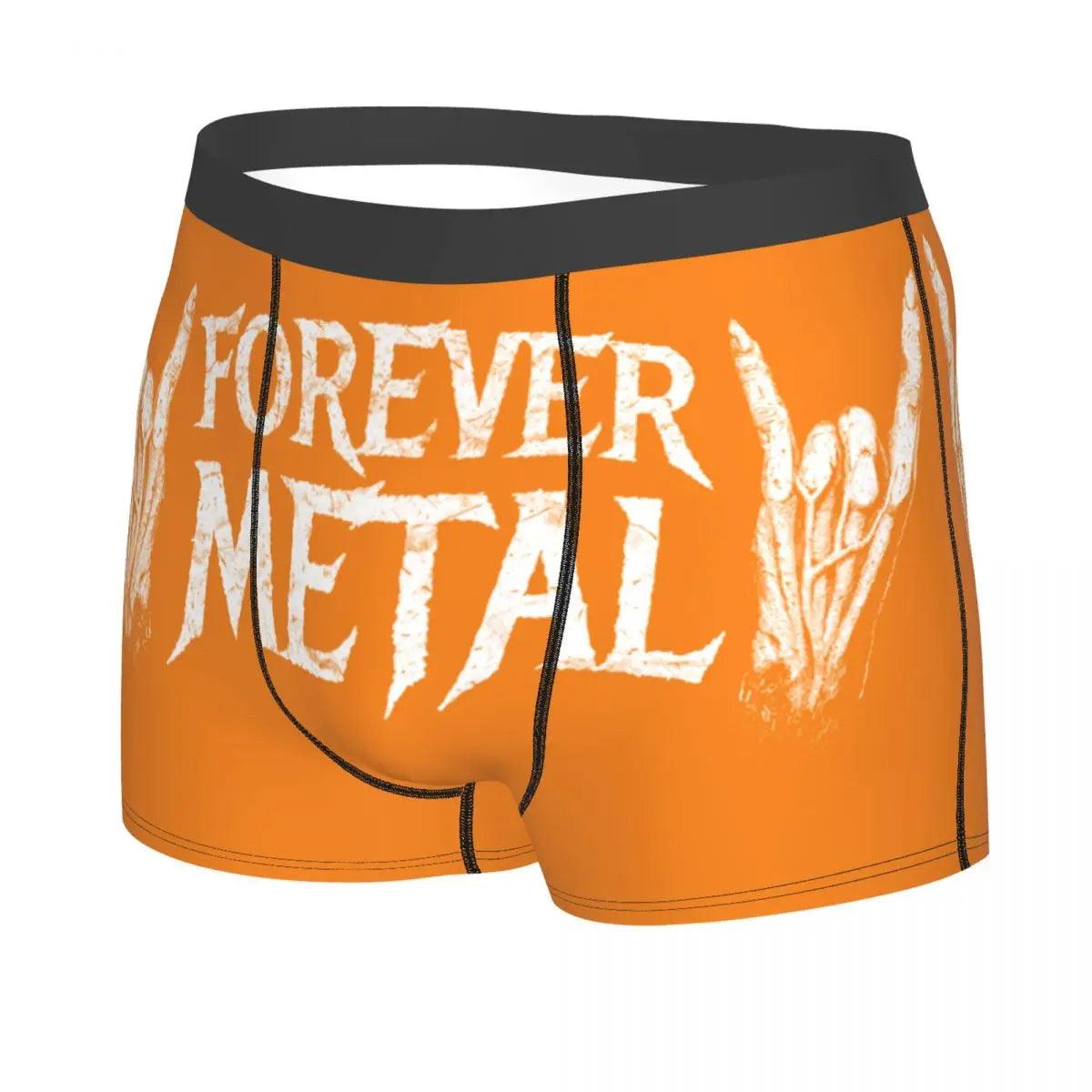 Slayer Megadeth Slipknot - Death Metal Boxer Briefs - Premium Underwear from Lizard Vigilante - Just $24.49! Shop now at Lizard Vigilante