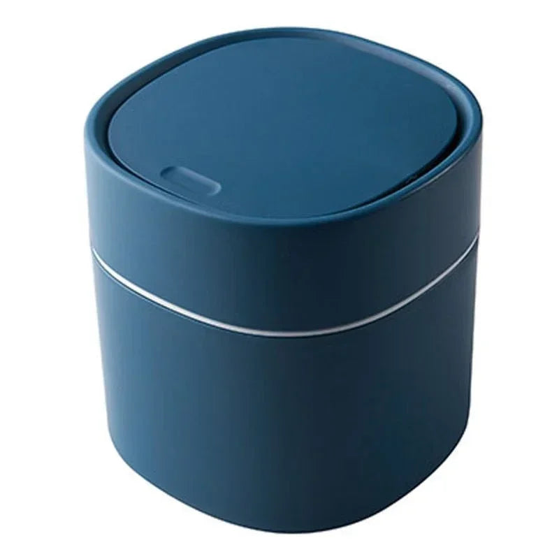 Desktop Garbage Basket, Home Table Plastic Trash Can, Office Supplies, Small Waste Bins, Dustbins, Sundries Barrel Box, Mini