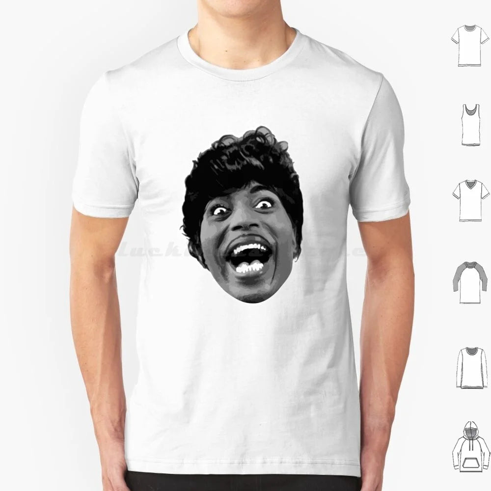 Little Richard T Shirt Cotton Men Women Lucille Rock Music And Roll Classic Retro Vintage Tee - Lizard Vigilante