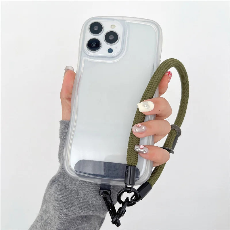 8mm Thick Anti-lost Mobile Phone Lanyard Crossbody Detachable Neck Cord Outdoor Sturdy And Durable Hanging Wrist Strap - Premium  from Lizard Vigilante - Just $4.99! Shop now at Lizard Vigilante