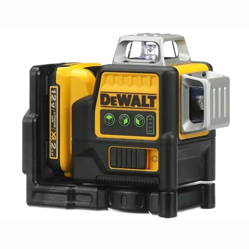 DEWALT DW089LG 12V Green Laser Level - 12 Lines, 3 Sides, 360° Coverage for Precision Alignment - Premium laser level from Lizard Vigilante - Just $117.99! Shop now at Lizard Vigilante