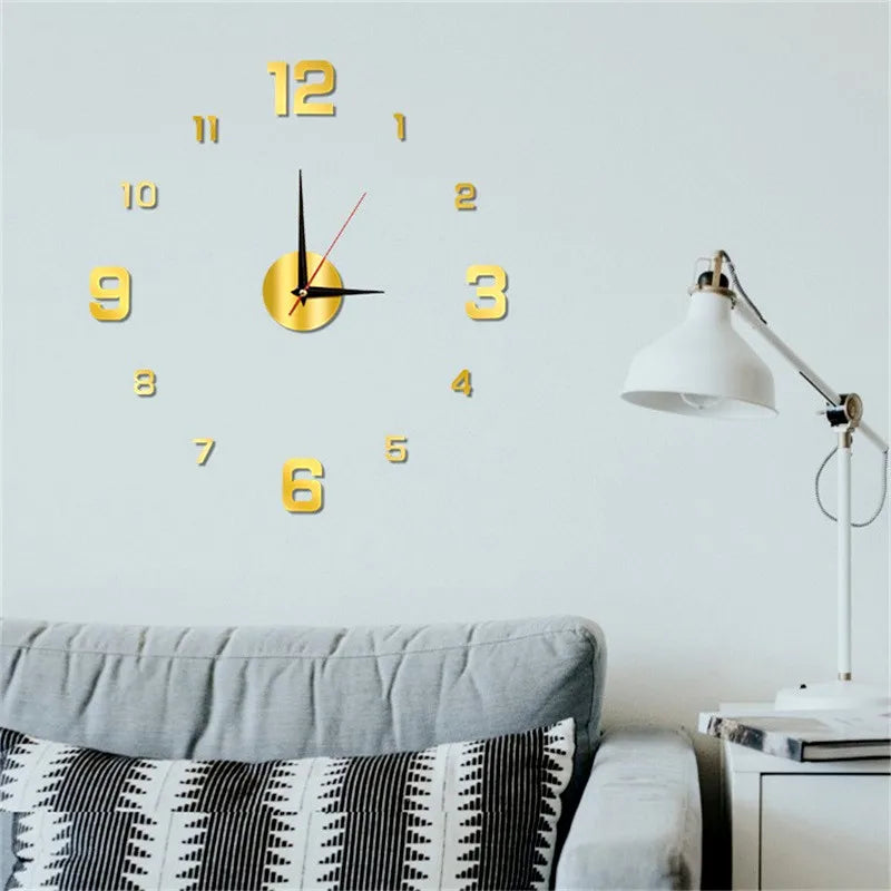 Glow-in-the-Dark Frameless Stereo Digital Wall Clock - A Futuristic Statement Piece for Living Rooms & Offices - Premium clock from dsers - Just $15.99! Shop now at Lizard Vigilante