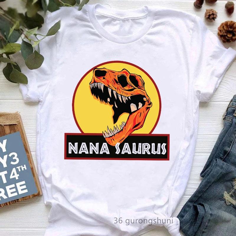 Jurassic Jur asskicked Mamasaurus Graphic Print Women'S Tshirts Funny Jurassic Dinosaur T-Shirt Female Mother's Day Gift for Mom T Shirt - Lizard Vigilante