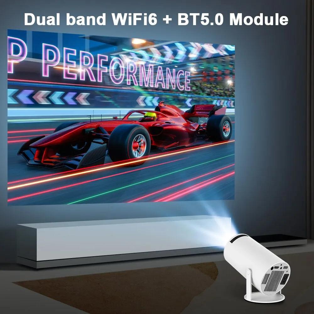 Magcubic Projector HY300 PRO 4K Android 11 Dual Wifi6 260ANSI Allwinner H713 BT5.0 1080P 1280*720P Home Cinema Outdoor Projetor - Lizard Vigilante