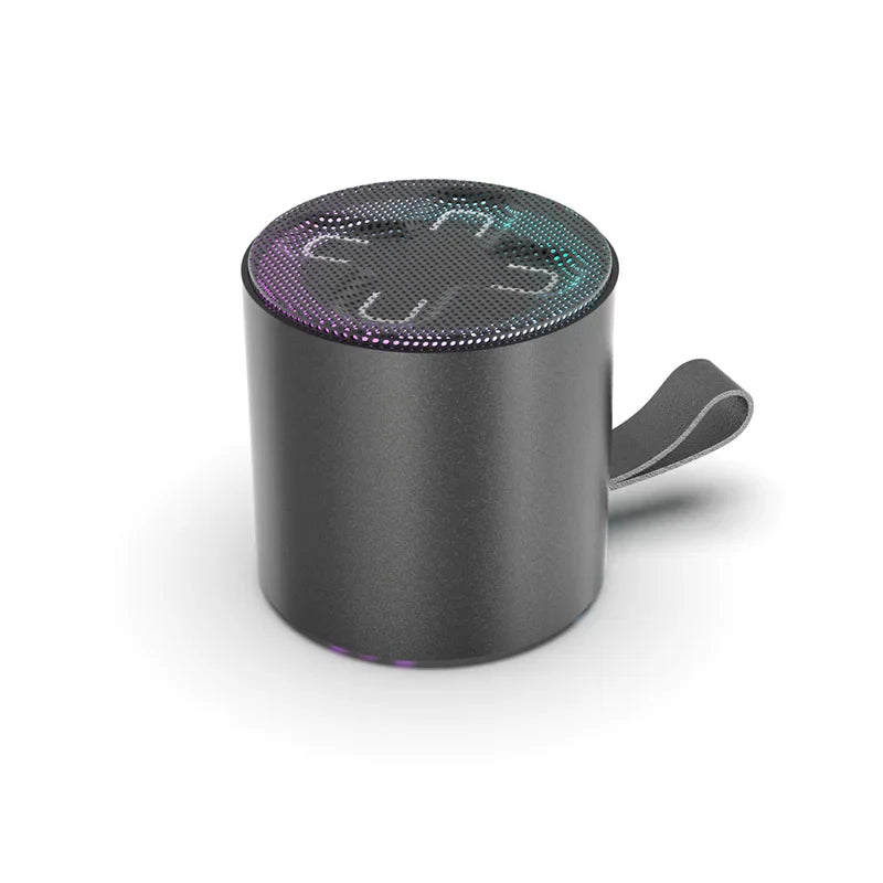 Wireless Speaker Portable Bluetooth 5.3 RGB Light Music Player Long Play TWS Connectivity Mic Subwoofer Mini Outdoor Bass Sound