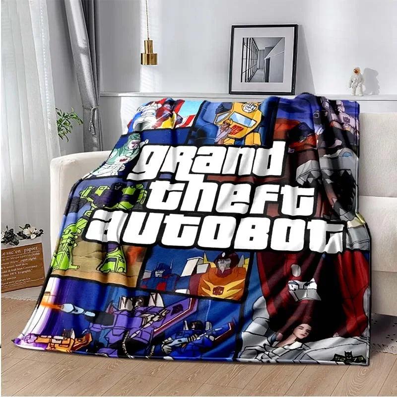 GTA 5 Grand Theft Auto Blanket, Lightweight Warm Insulation Sofa Bed Office Car Knee Pads Blankets - Premium blanket from Lizard Vigilante - Just $20.99! Shop now at Lizard Vigilante