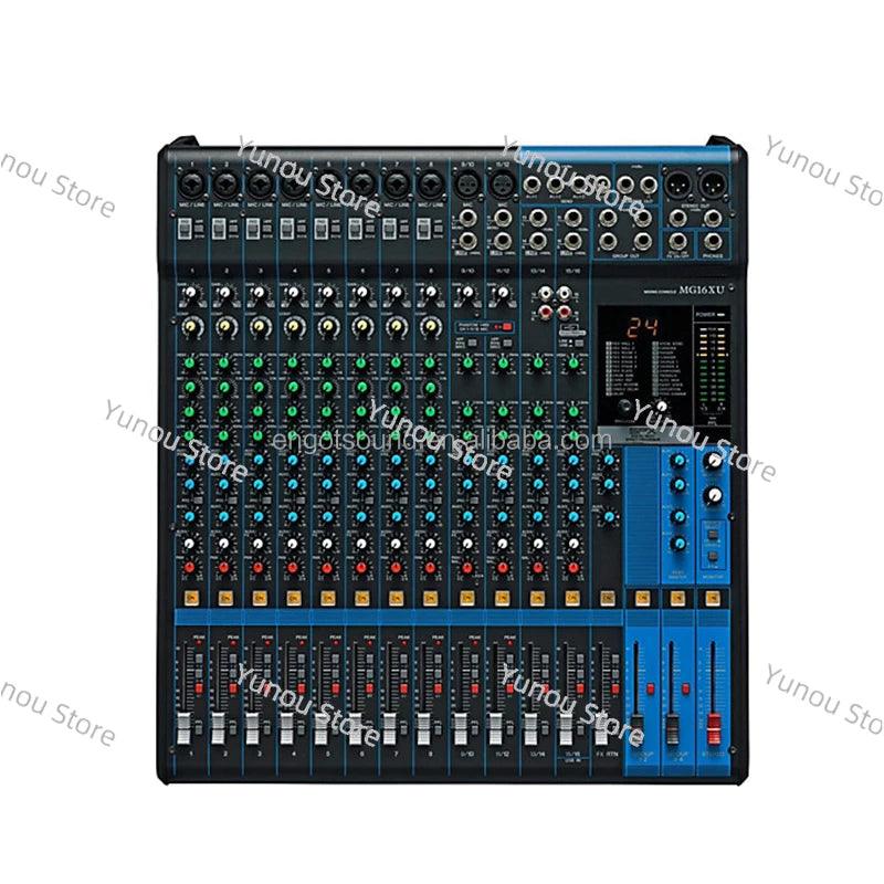 MG16XU Dj Usb Pro Controller Professional Audio 24 DSP Sound Mixing Console Mixer Mixers for Karaoke for Stage - Lizard Vigilante