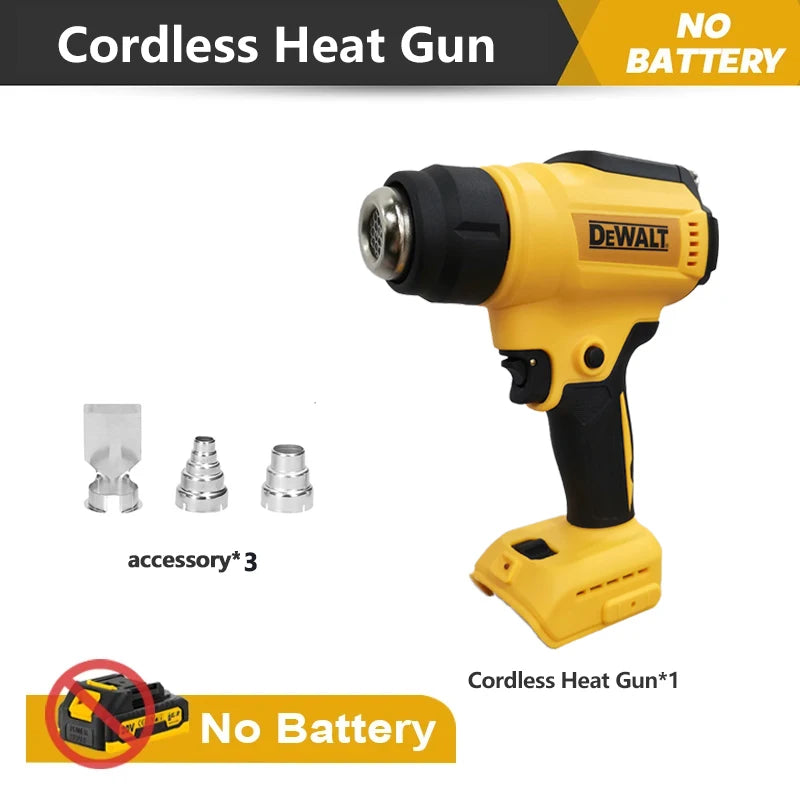 DEWALT DCE530 Cordless Heat Gun – 300W High Power Thermal Blower for Welding, Heat Shrink Wrapping & DIY Projects, Powered by 20V Battery - Premium  from Lizard Vigilante - Just $81.08! Shop now at Lizard Vigilante