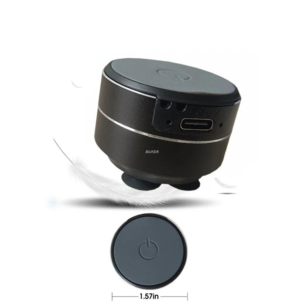 Wireless Bluetooth Vibration Speakers Mini Bone Conduction Speaker Stereo Audio Digital TWSDropshipping Portable Metal Speaker
