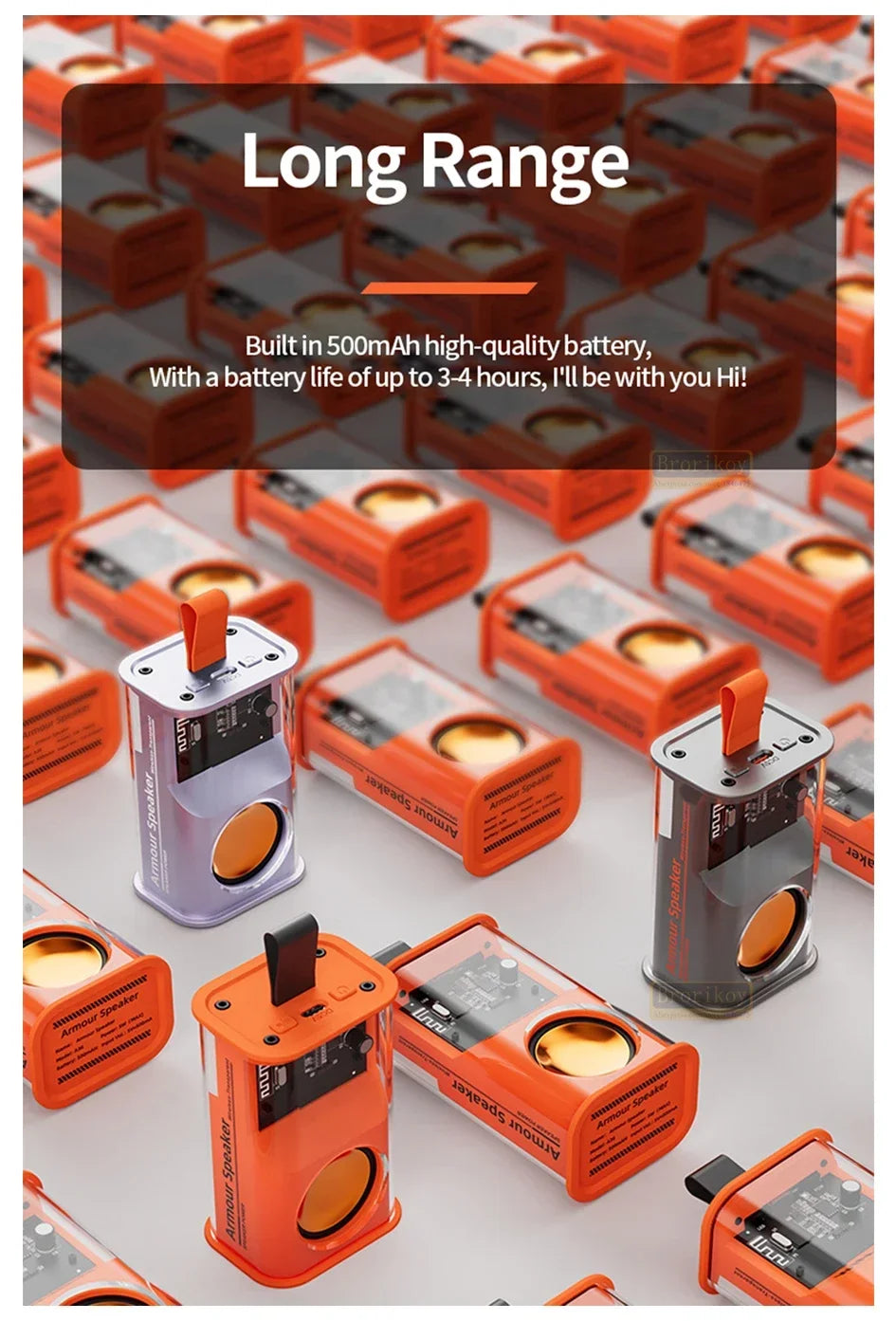 Bluetooth Speaker K08 LED Flashing Soundbar Portable Outdoor Indoor Subwoofer Loudspeaker Support TF Card FM Radio Waterproof