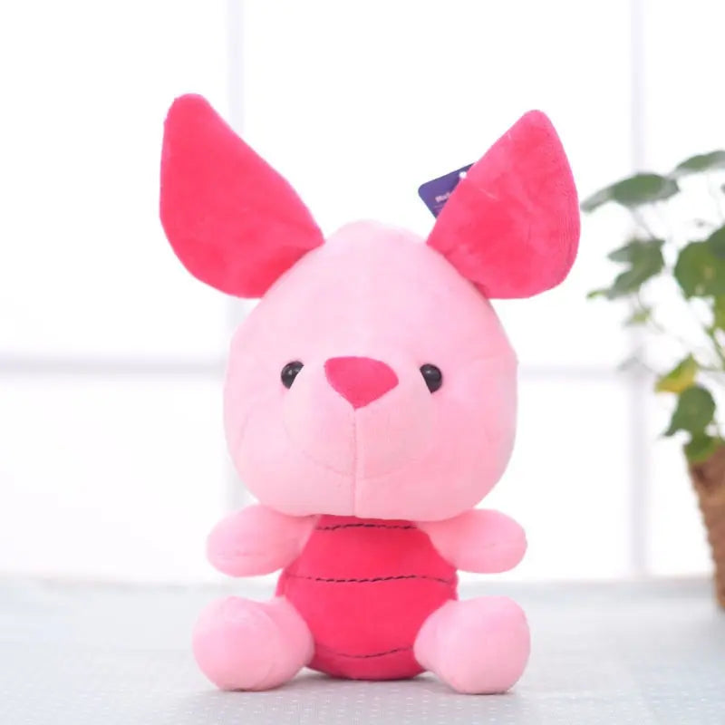 Cartoon Plush Pin Doll | Winnie the Pooh, Mickey, Minnie, Tigger & Piglet | Short Stuffed Animal Toy (20cm) - Premium doll from Lizard Vigilante - Just $15.99! Shop now at Lizard Vigilante