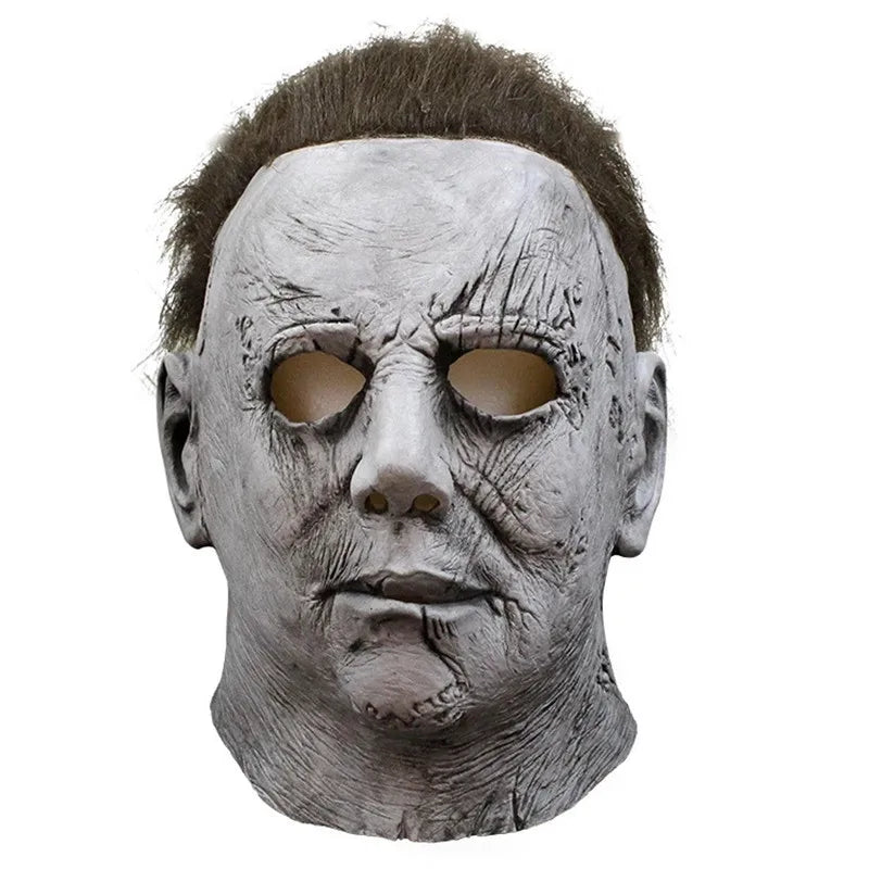 Michael Myers Mask Halloween Movie Latex Mask Realistic Horror Mask Scary Cosplay Mask Costume 1978 Party Mask - Premium mask from Lizard Vigilante - Just $25.99! Shop now at Lizard Vigilante