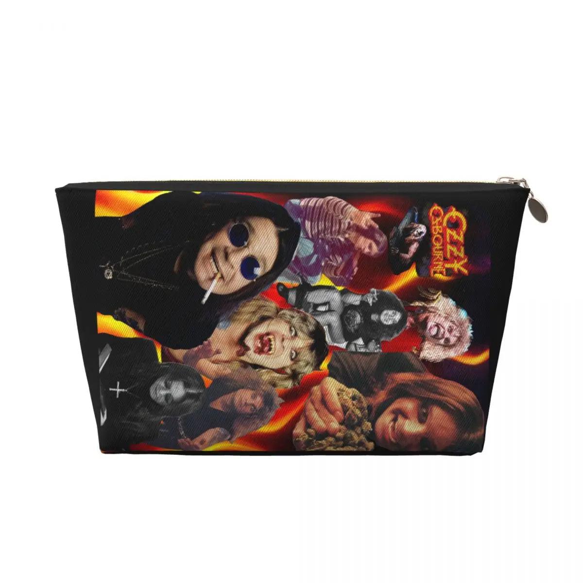 Ozzy Osbourne Rock Star Cosmetic Bag - Premium makeup bag from Lizard Vigilante - Just $19.99! Shop now at Lizard Vigilante