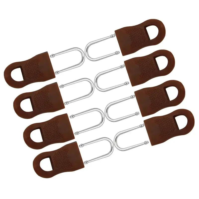 Zipper Slider Replacement Zipper Puller Tag Fixer Repair Kit Zipper for Sewing Clothes Travel Bag Suitcase Clothes Tent Backpack