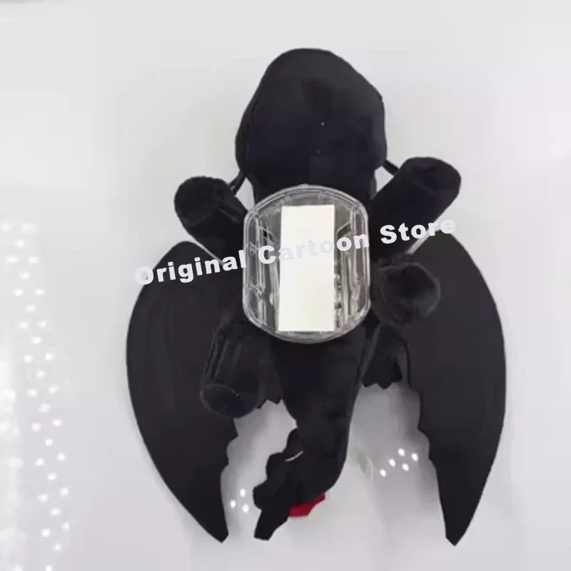 Black Flying Dragon Plush Car Roof Toy – Fun Motorcycle Helmet & Car Interior Decoration - Premium car decoration from Lizard Vigilante - Just $17.88! Shop now at Lizard Vigilante