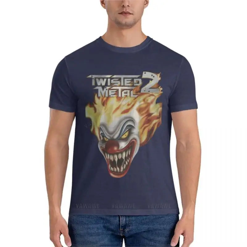 Twisted Metal 2 (1996) Classic Men's T-Shirt Oversized Tee Shirt Men Tshirts - Premium T-shirt from Lizard Vigilante - Just $23.88! Shop now at Lizard Vigilante