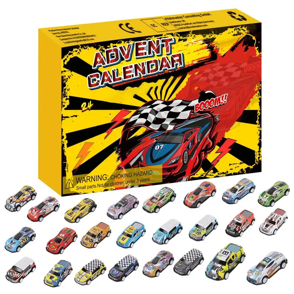 24-Day Christmas Countdown Car Advent Calendar – Kids Toy Cars, Digital Racing & Holiday Fun, Perfect Christmas Gift - Premium calendar from Lizard Vigilante - Just $28.88! Shop now at Lizard Vigilante