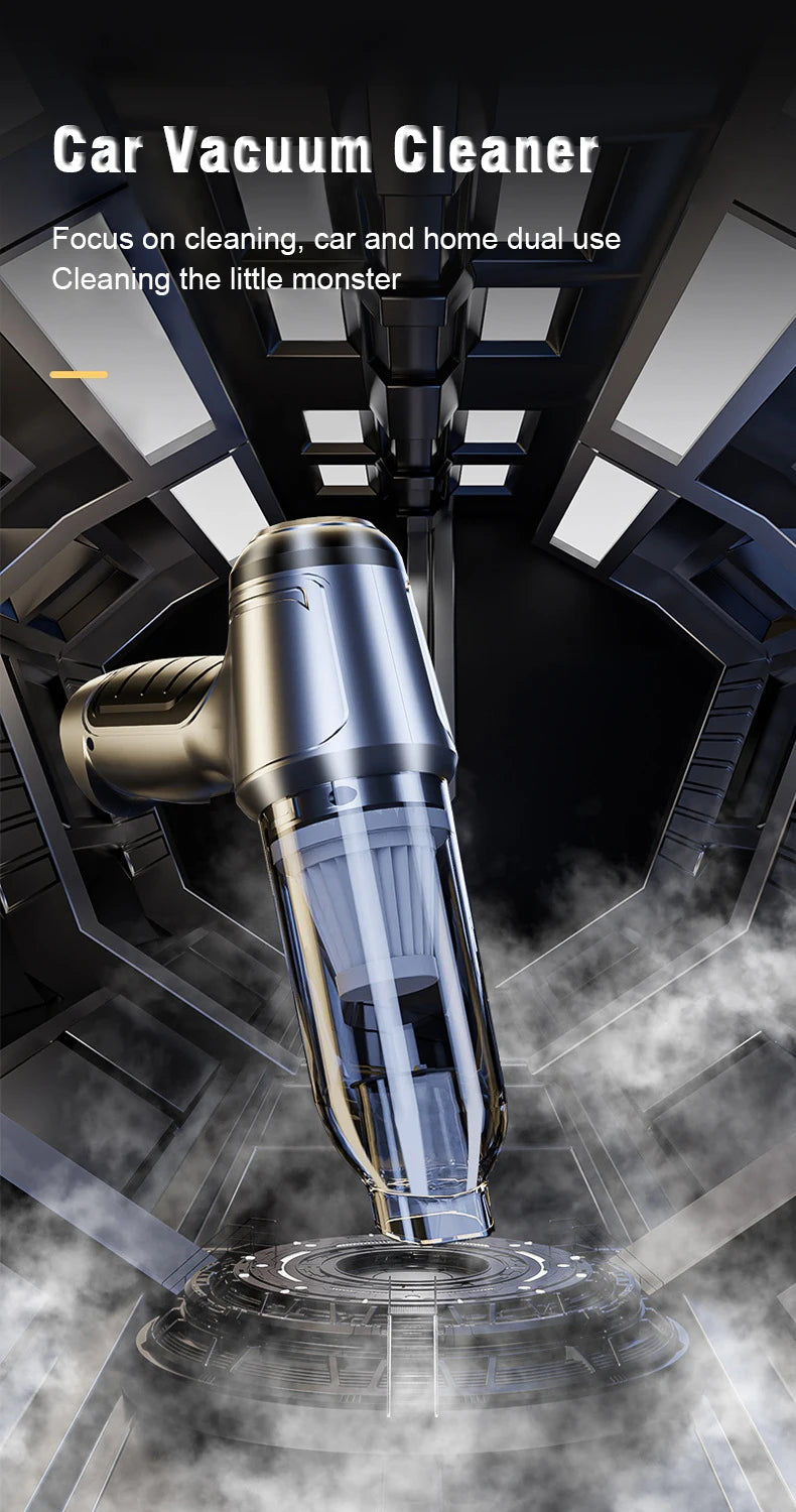 BALASHOV Cordless Brushless Handheld Car & Home Vacuum Cleaner – Ultra-Powerful Dual-Use Mini Vacuum with Long-Lasting Battery - Premium vac from dsers - Just $6.99! Shop now at Lizard Vigilante