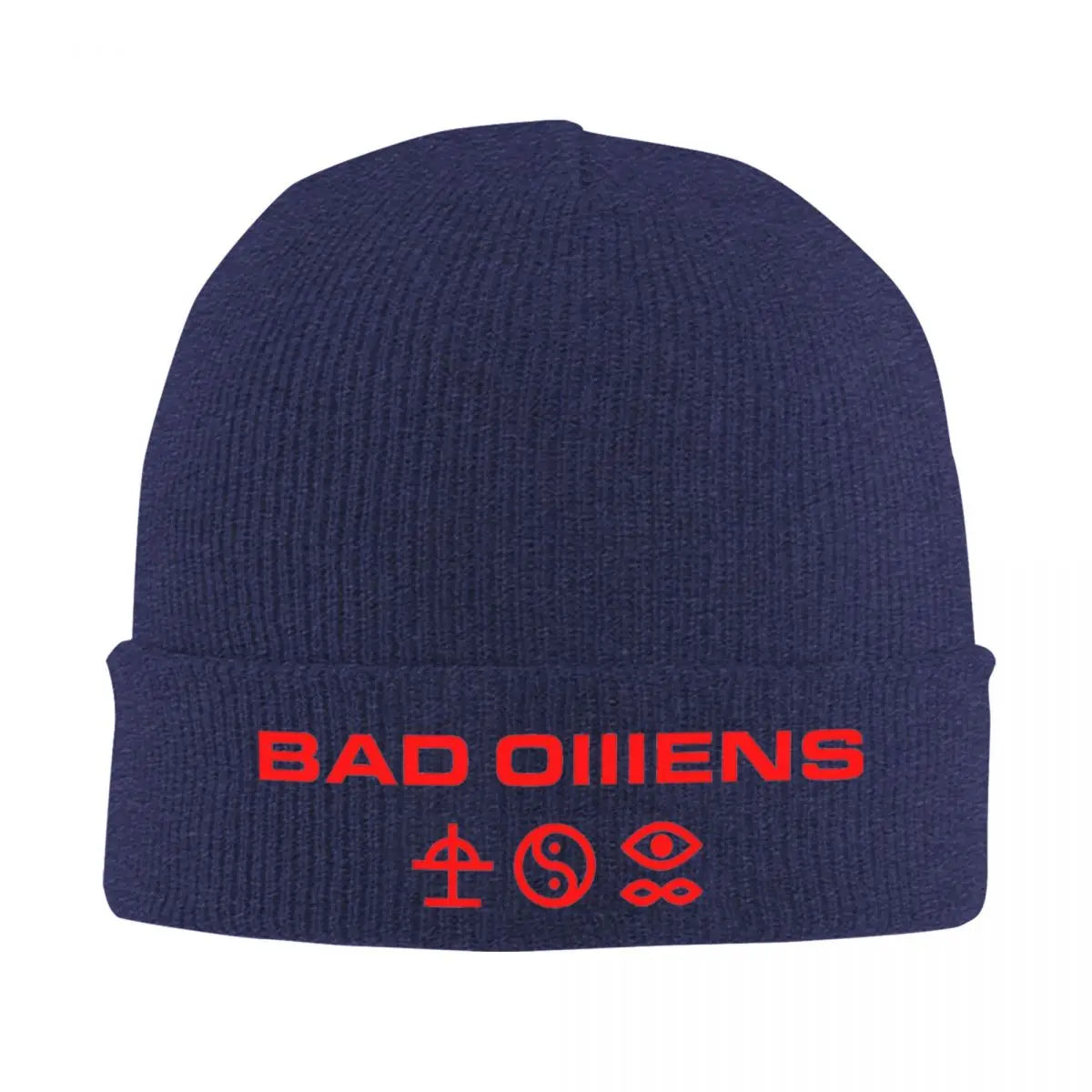 Bad Omens Rock Beanie - Winter Warmth Meets Metal Vibes | Unisex Knitted Cap for Ultimate Comfort & Style - Premium unisex beanie from Lizard Vigilante - Just $22.88! Shop now at Lizard Vigilante