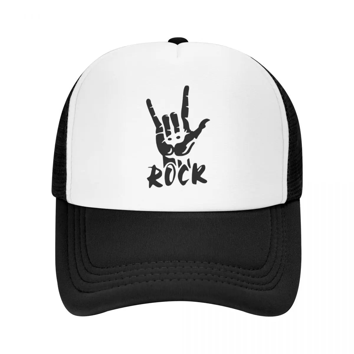 Heavy Metal Rock Music Trucker Hat Women Men Custom Adjustable Unisex Baseball Cap Outdoor Snapback Caps - Lizard Vigilante